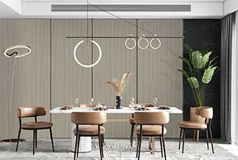 六盘水轻奢风格-餐厅