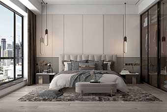 六盘水现代风格-卧室