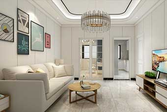 六盘水现代风格-客厅